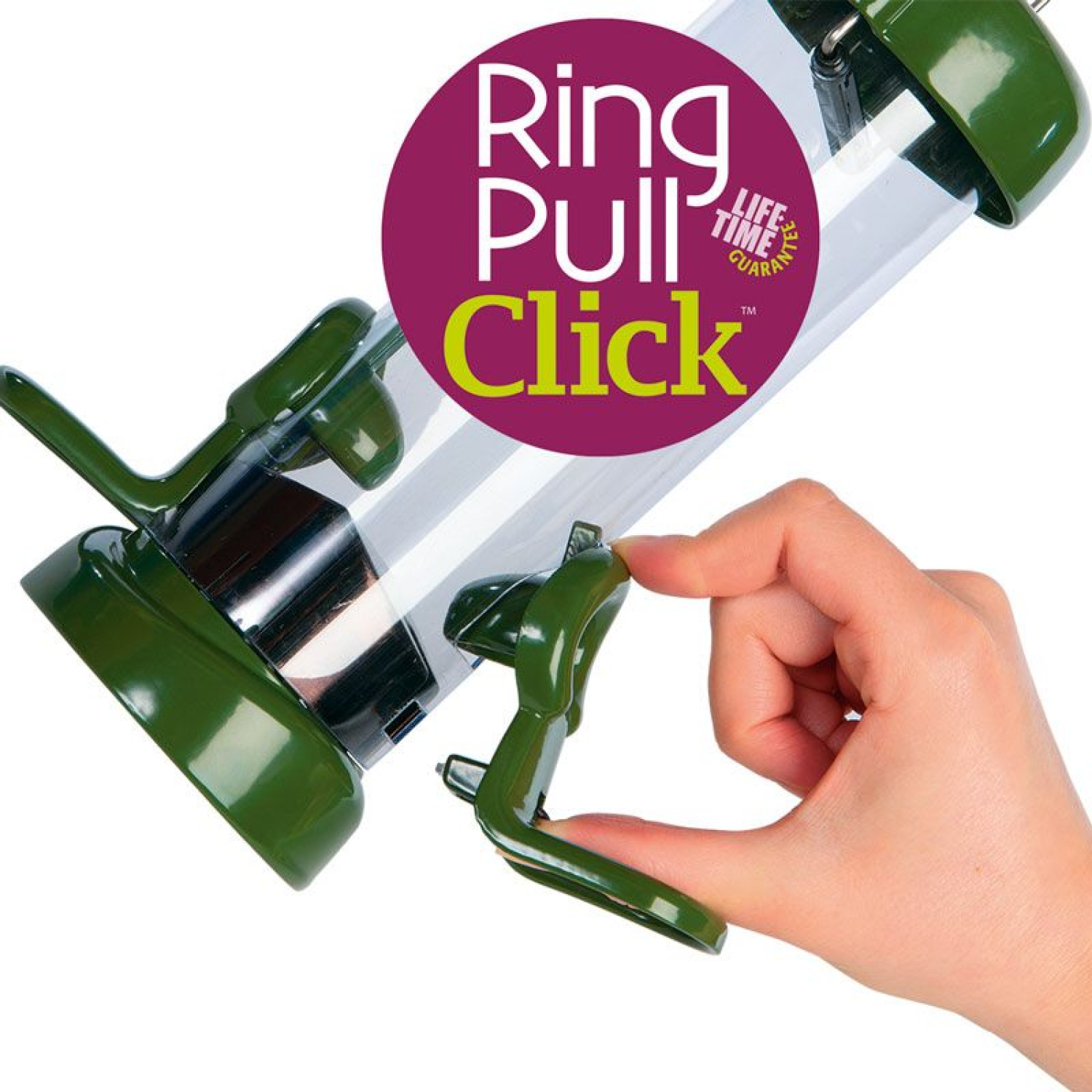 Ring-Pull Click™ silber mini